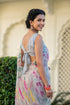 MULMUL SURFINIA CHIFFON SAREE MULMUL SURFINIA CHIFFON SAREE